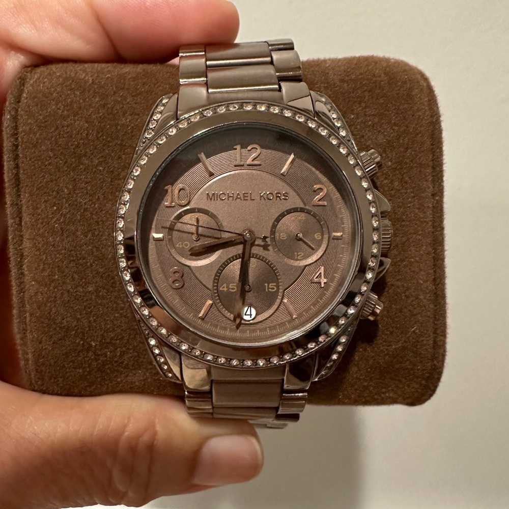 Michael Kors Women’s Blair Espresso Watch